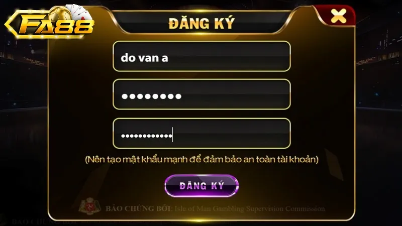 Bạn cần cung cấp thông tin đúng khi đăng ký tài khoản